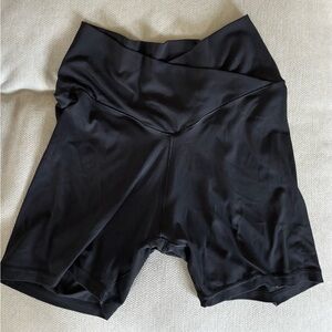 Aerie Black Bike Shorts